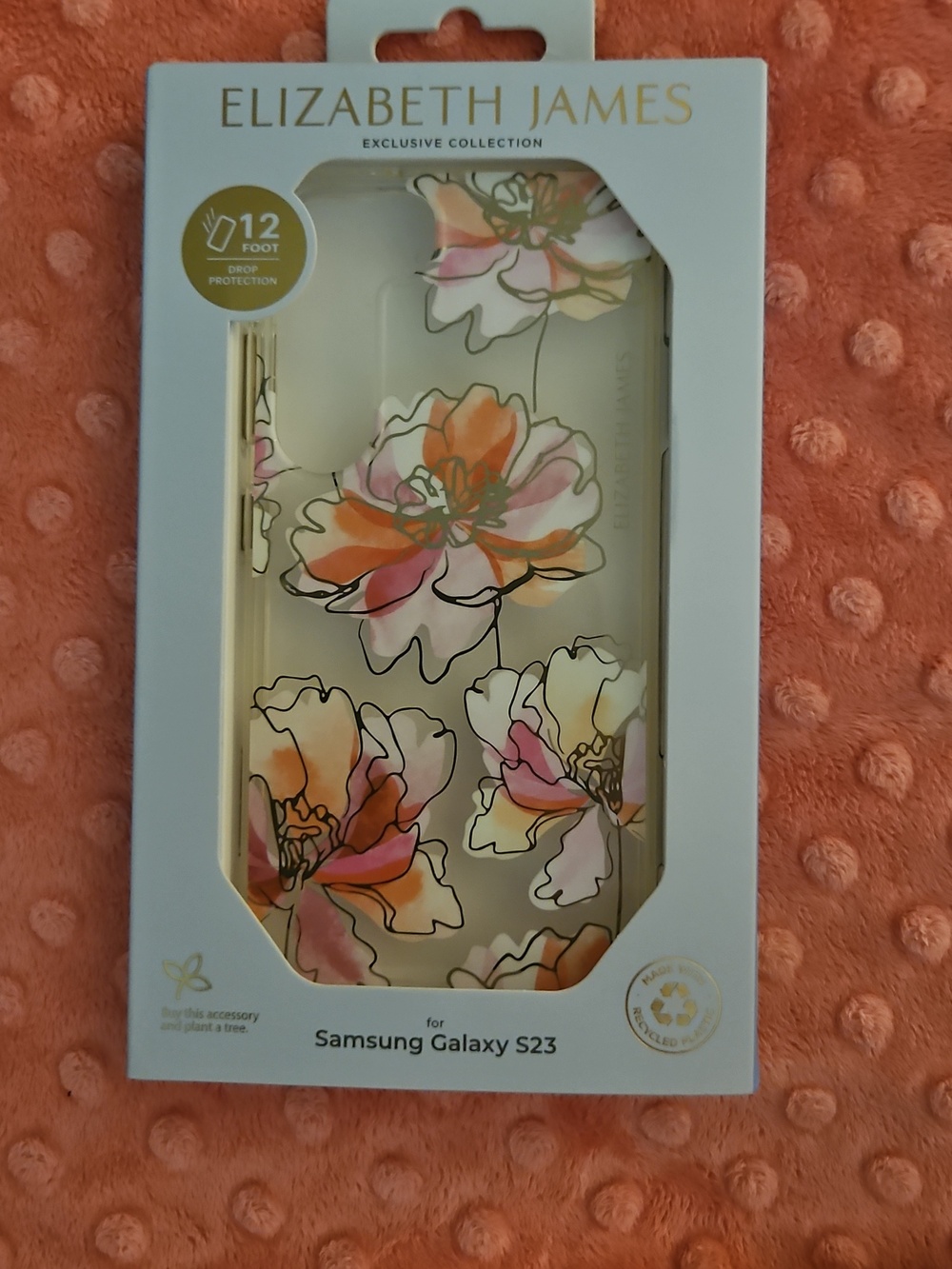 🌸NIB Elizabeth James Samsung Galaxy 23 Phone Case